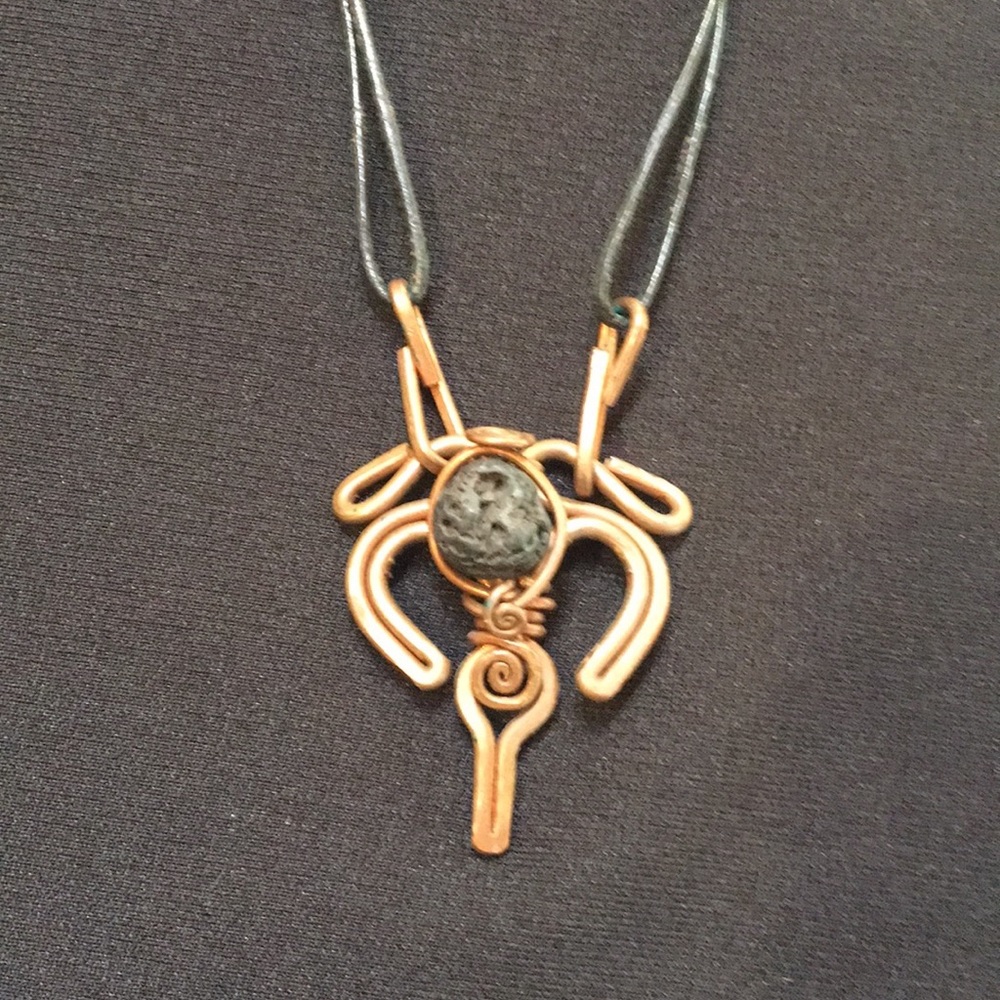 Funky pendant necklace!